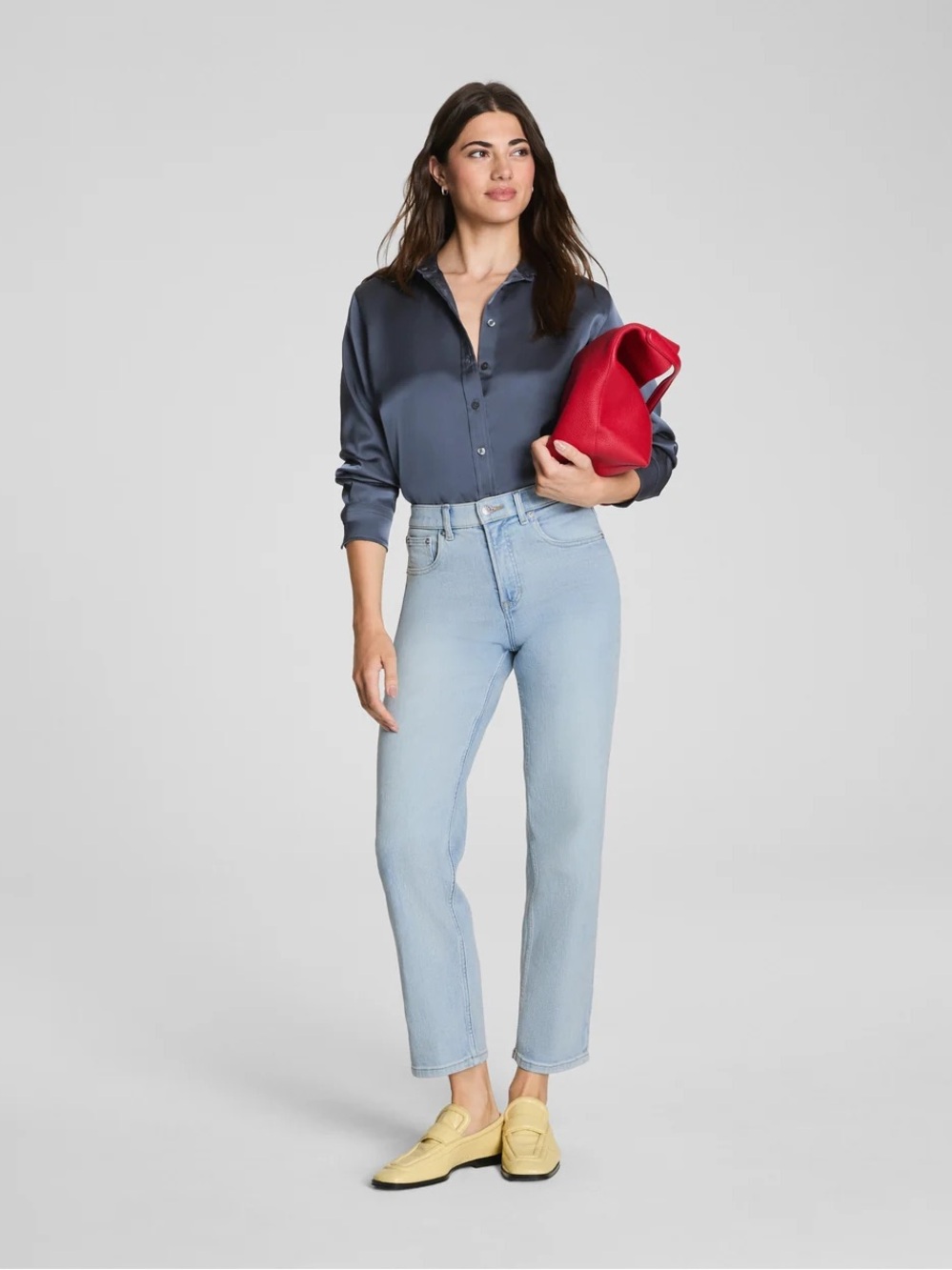 SPANXshape® Authentic 360 90s Straight Leg Jeans